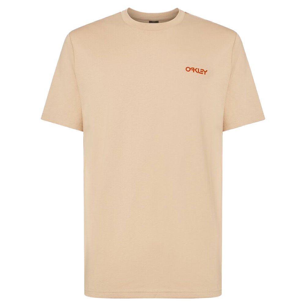 oakley apparel bandana 2.0 short sleeve t-shirt beige l homme