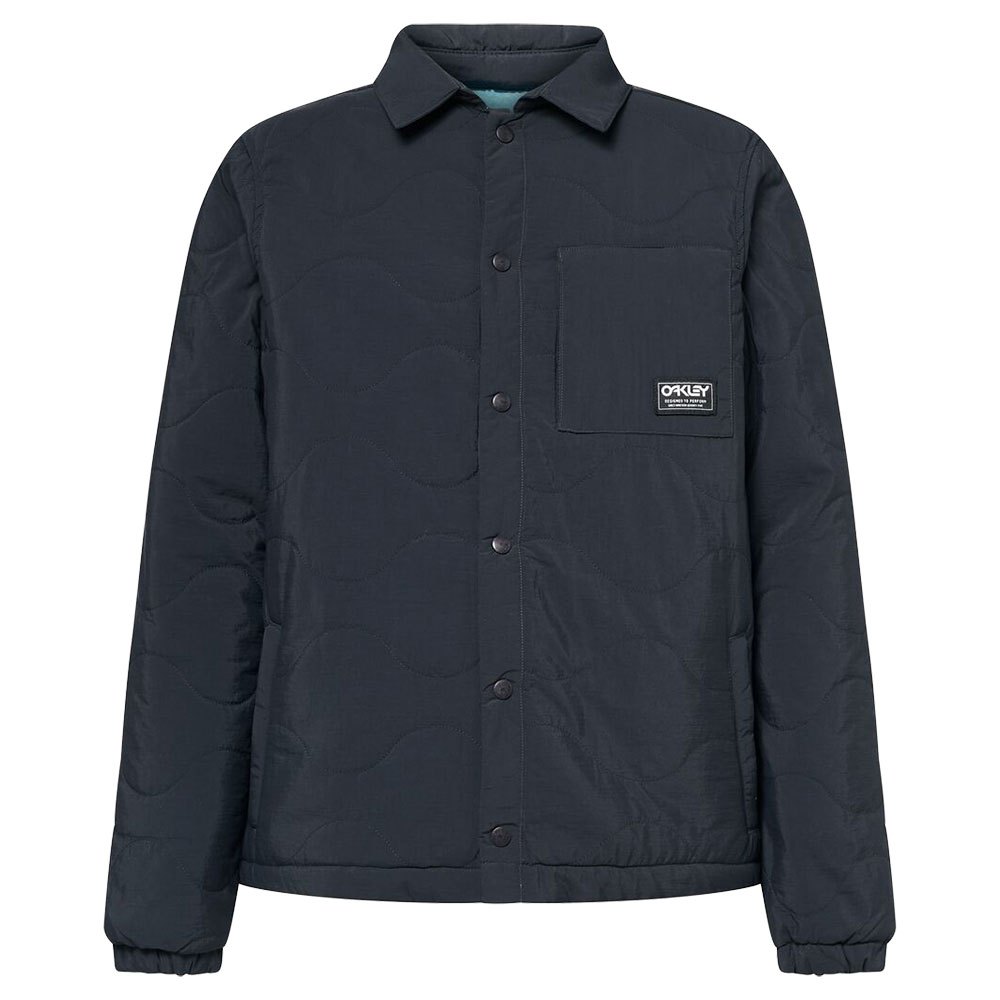 oakley apparel quilted sherpa jacket bleu l homme