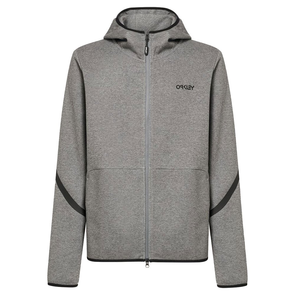 oakley apparel roam commuter rc full zip sweatshirt gris xl homme