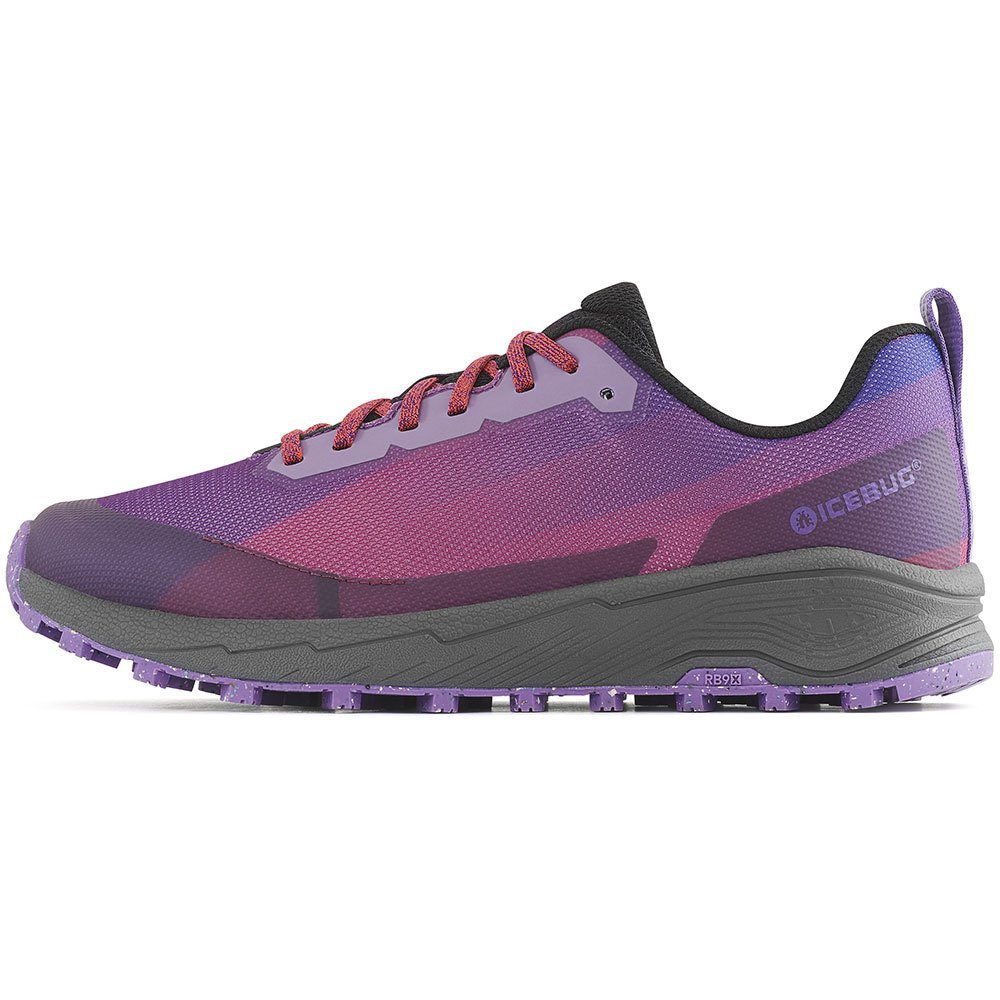 icebug horizon rb9x trail running shoes violet eu 40 1/2 femme