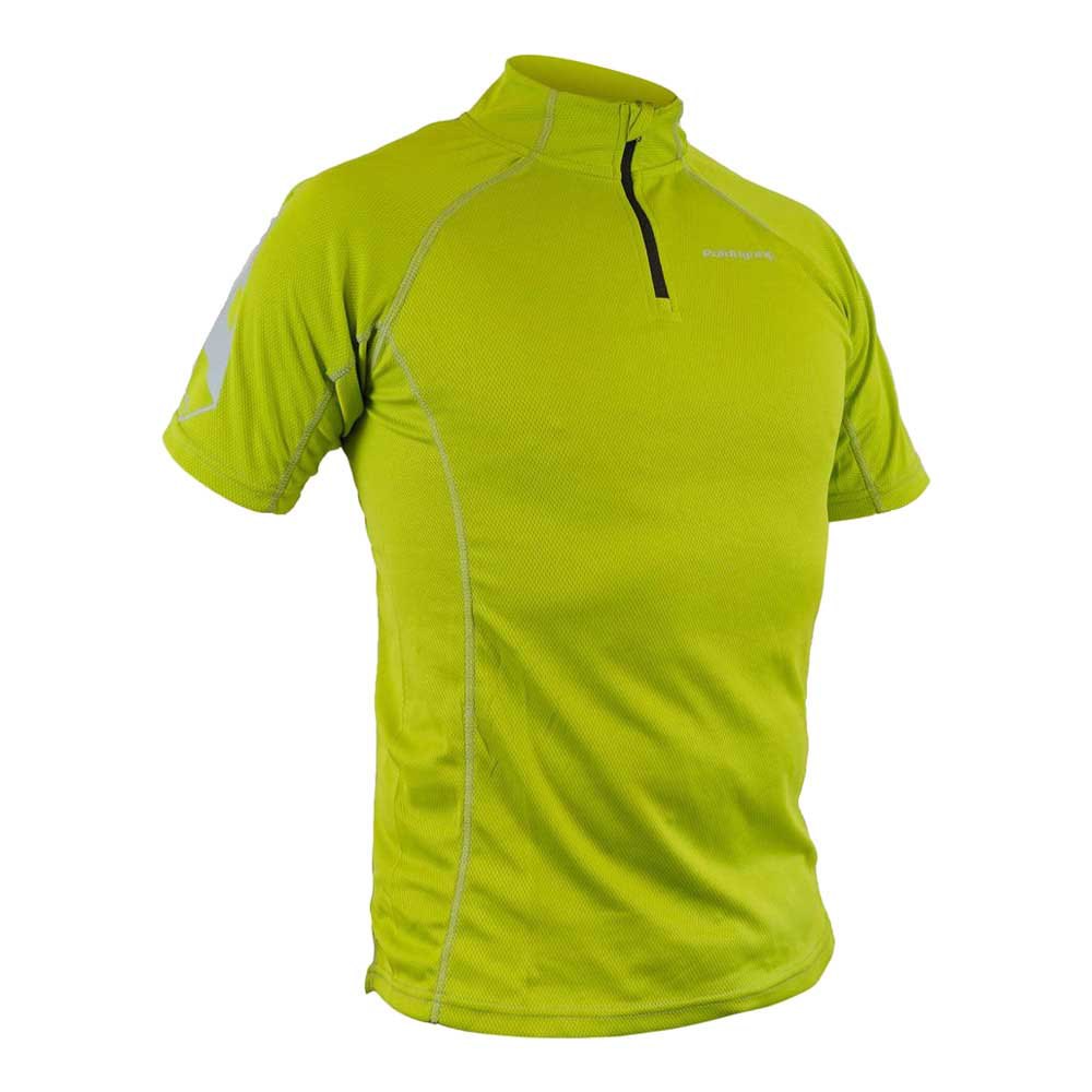raidlight technical zip short sleeve t-shirt vert xl homme