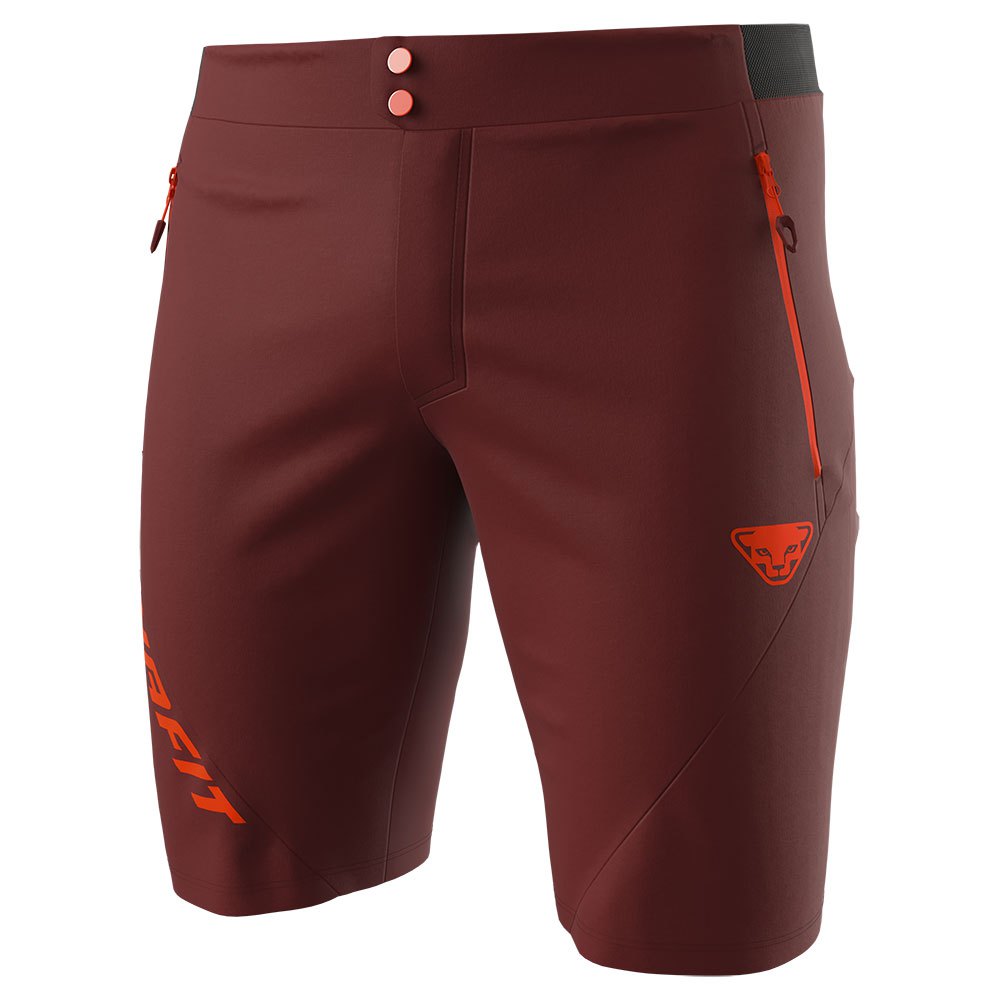 dynafit transalper light dynastretch shorts orange 2xl homme