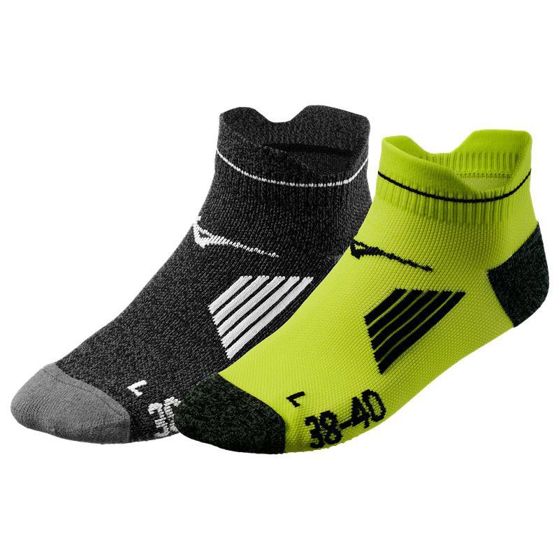 mizuno active training short socks 2 pairs multicolore eu 35-37 homme