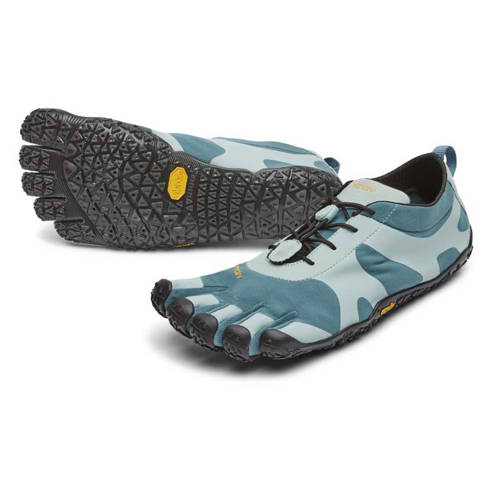 vibram fivefingers v-alpha trail running shoes bleu eu 39 homme