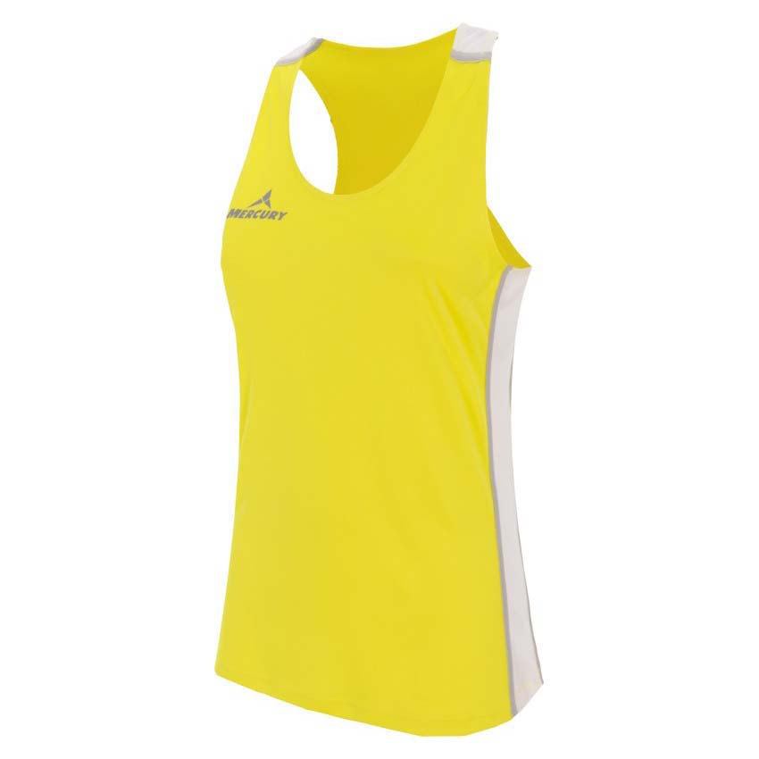 mercury equipment london sleeveless t-shirt jaune s femme