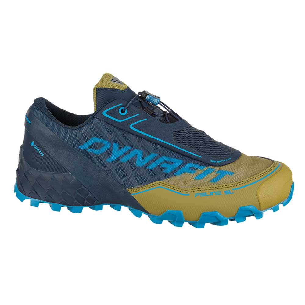 dynafit feline sl goretex trail running shoes bleu eu 39 homme