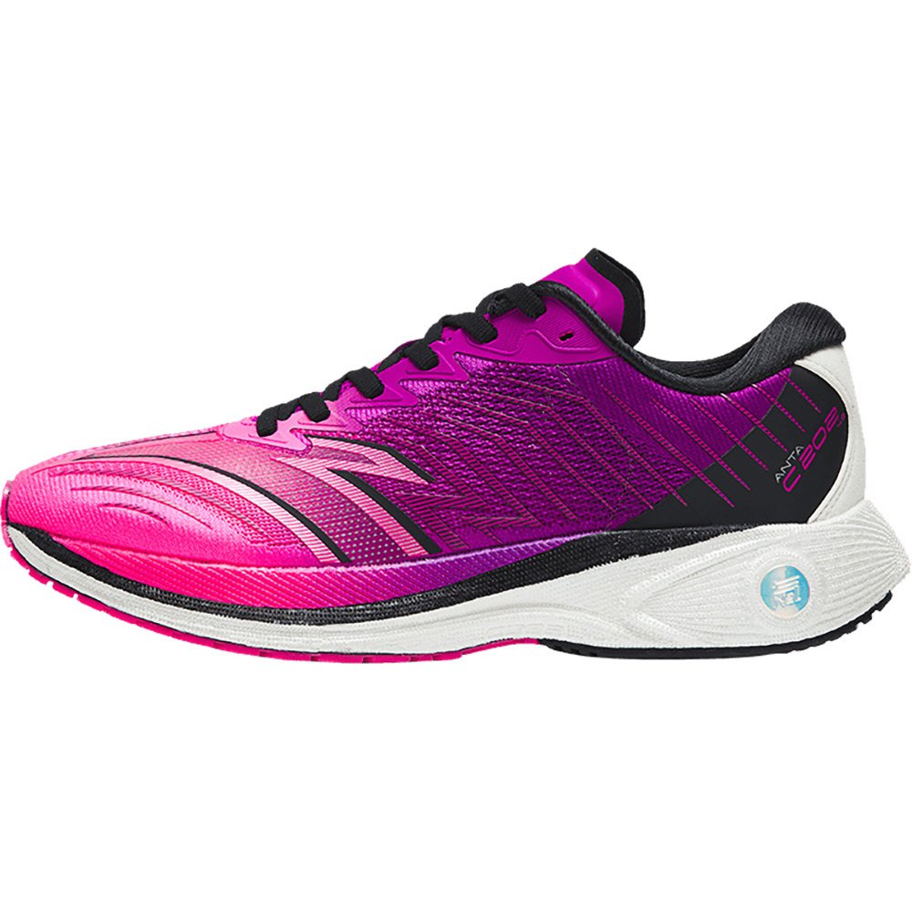 anta c202 4.0 running shoes violet,rose eu 40 femme