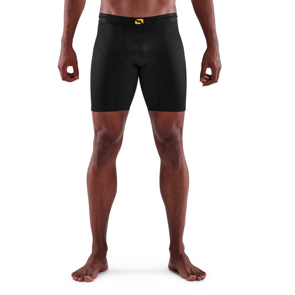 skins series-5 powershorts short leggings noir s homme