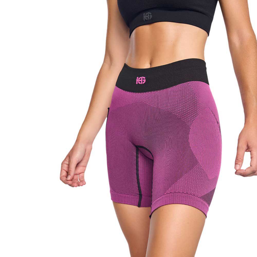 sport hg arden compression shorts violet l femme