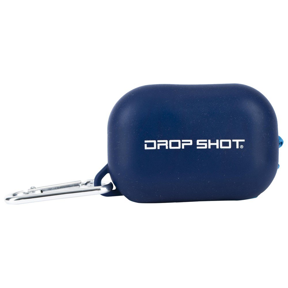 drop shot mini towel with silicone cover bleu