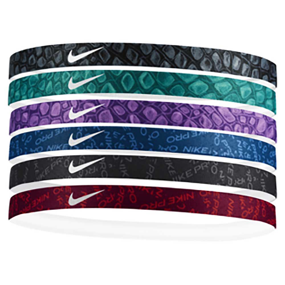 nike accessories printed headband 6 units multicolore  homme