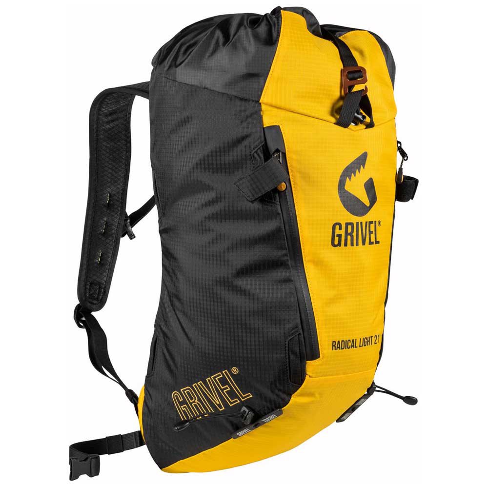 grivel radical light 21l backpack jaune,noir