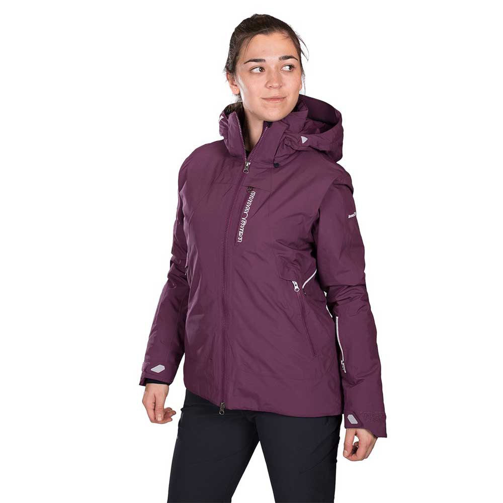 trangoworld gstaad termic jacket violet l femme