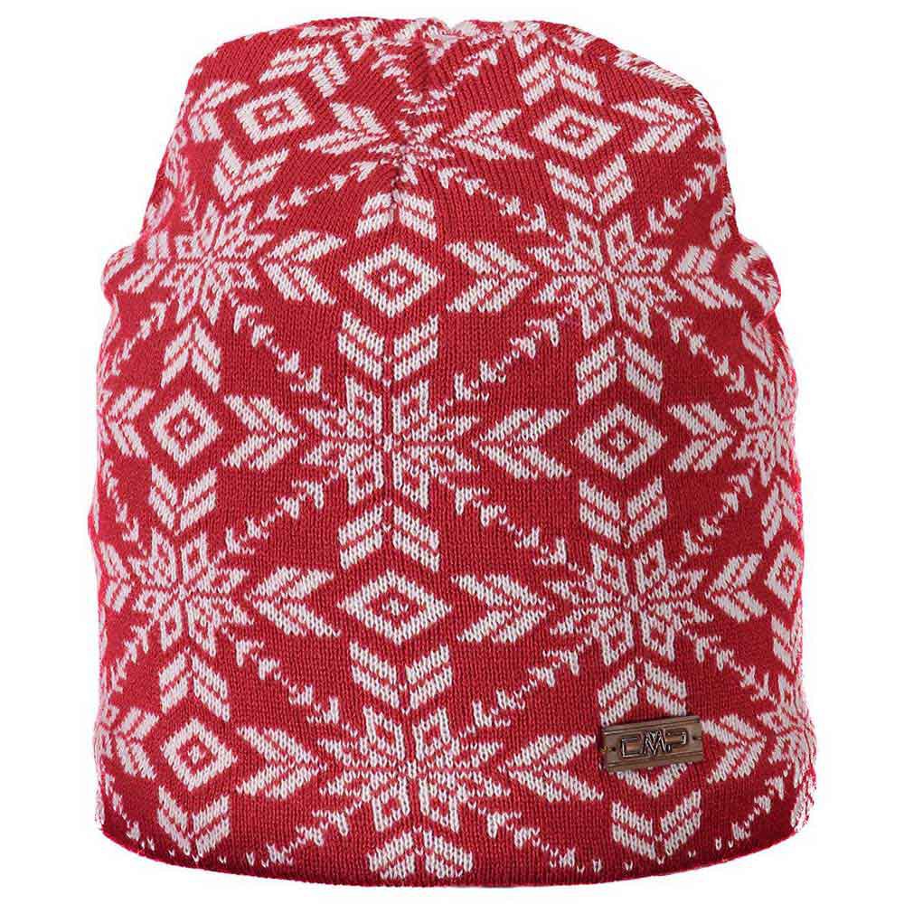 cmp knitted 5505036 beanie rouge  femme