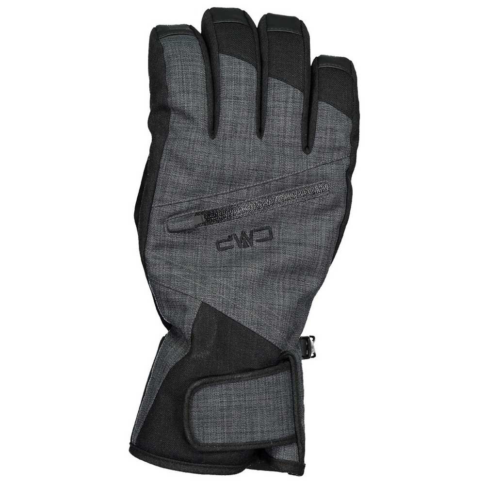 cmp fleece 6525100 gloves noir,gris 8 homme