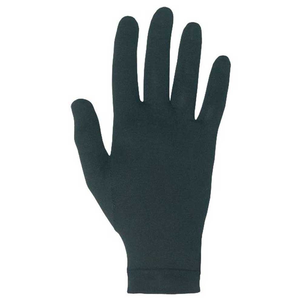 gm silk gloves noir s homme