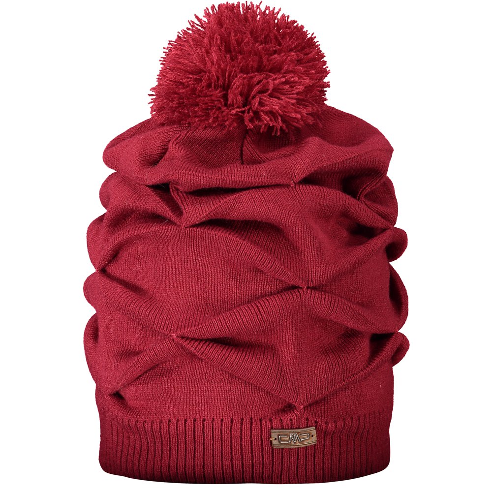 cmp knitted 5505010 beanie rouge  femme