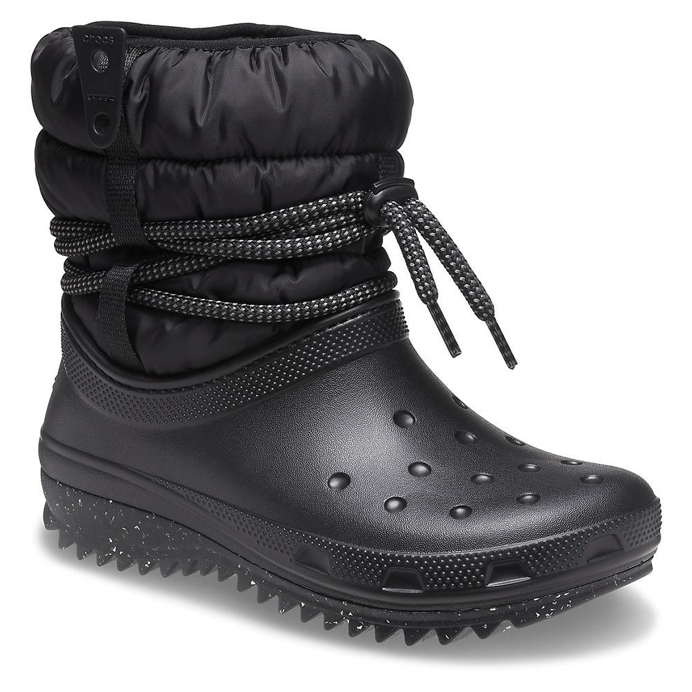 crocs classic neo puff luxe boots noir eu 41 femme
