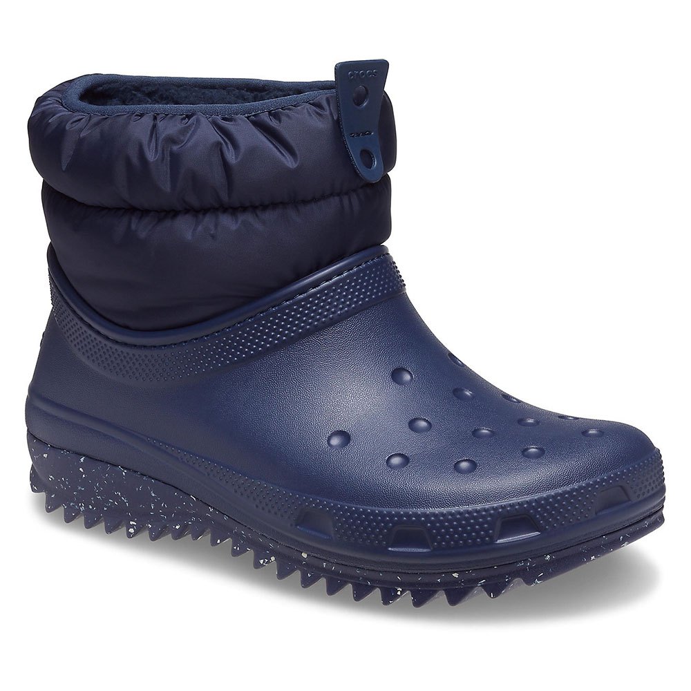 crocs classic neo puff shorty boots bleu eu 37 1/2 femme