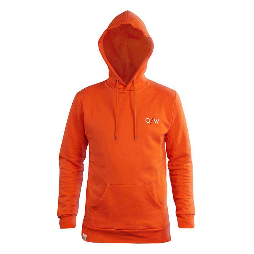 one way staffwear hoodie orange l homme