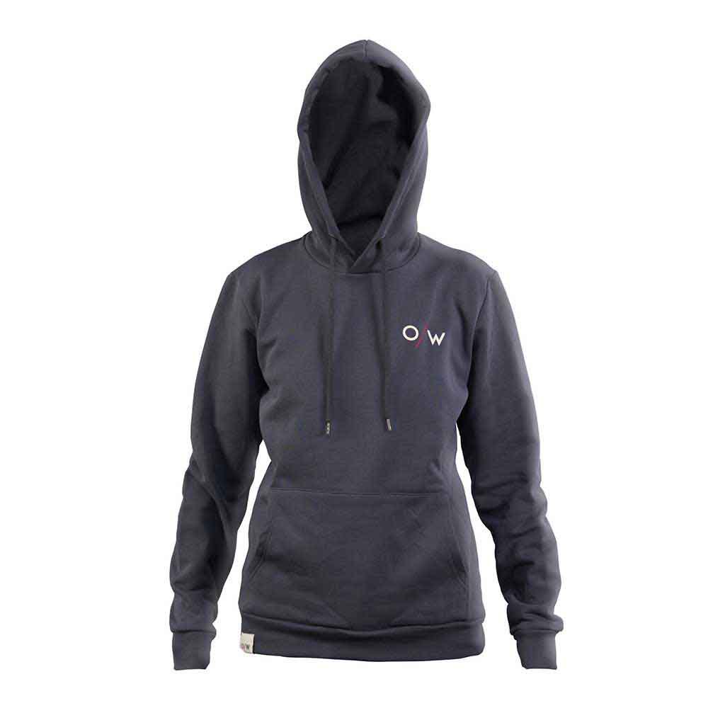 one way staffwear hoodie gris 36 femme