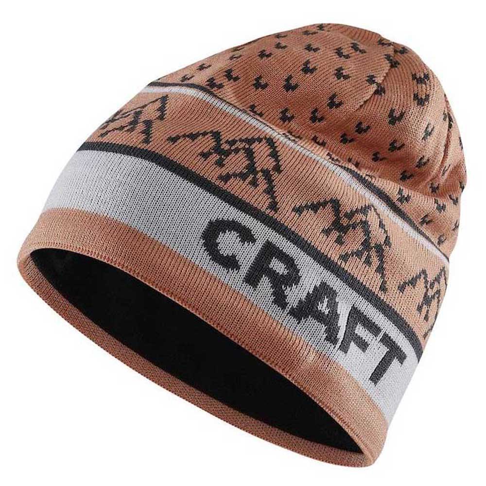 craft core backcountry knit beanie marron l-xl homme