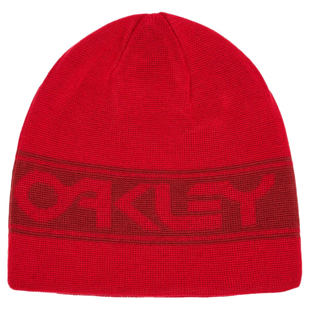 oakley apparel tnp reversible beanie rouge  homme