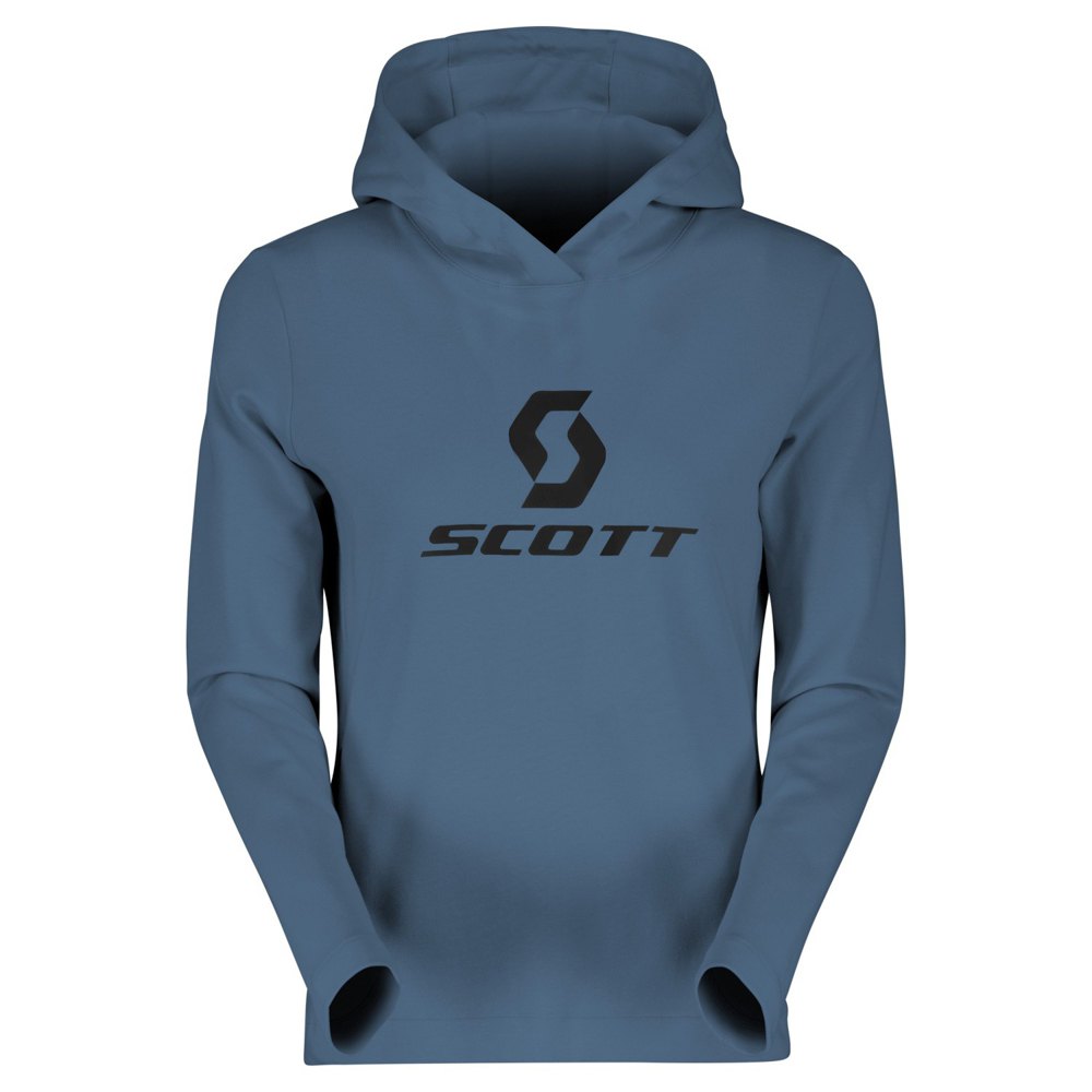 scott defined mid sweatshirt bleu l femme