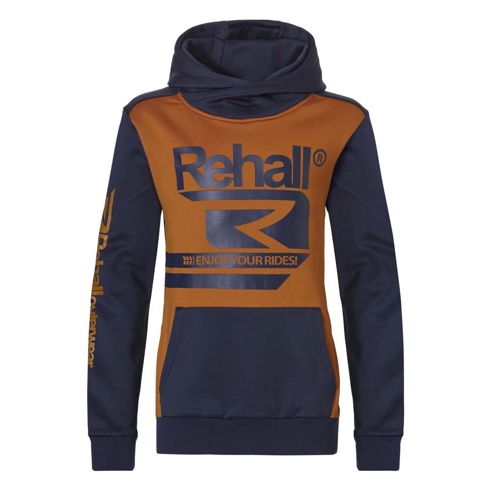 rehall murray-r hoodie orange,bleu 176 cm garçon