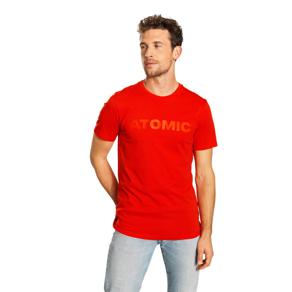 atomic alps short sleeve t-shirt rouge 2xl homme