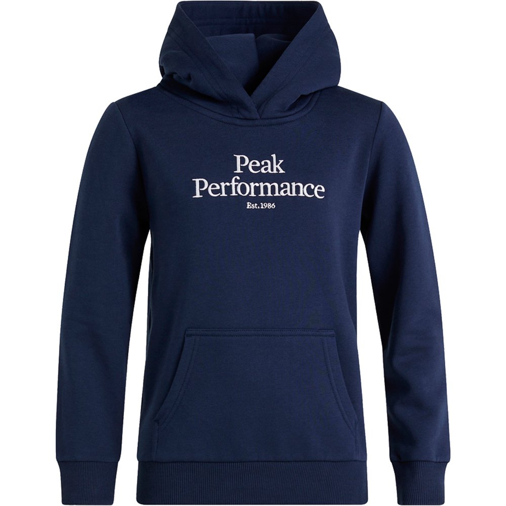 peak performance original hoodie bleu 130 cm garçon