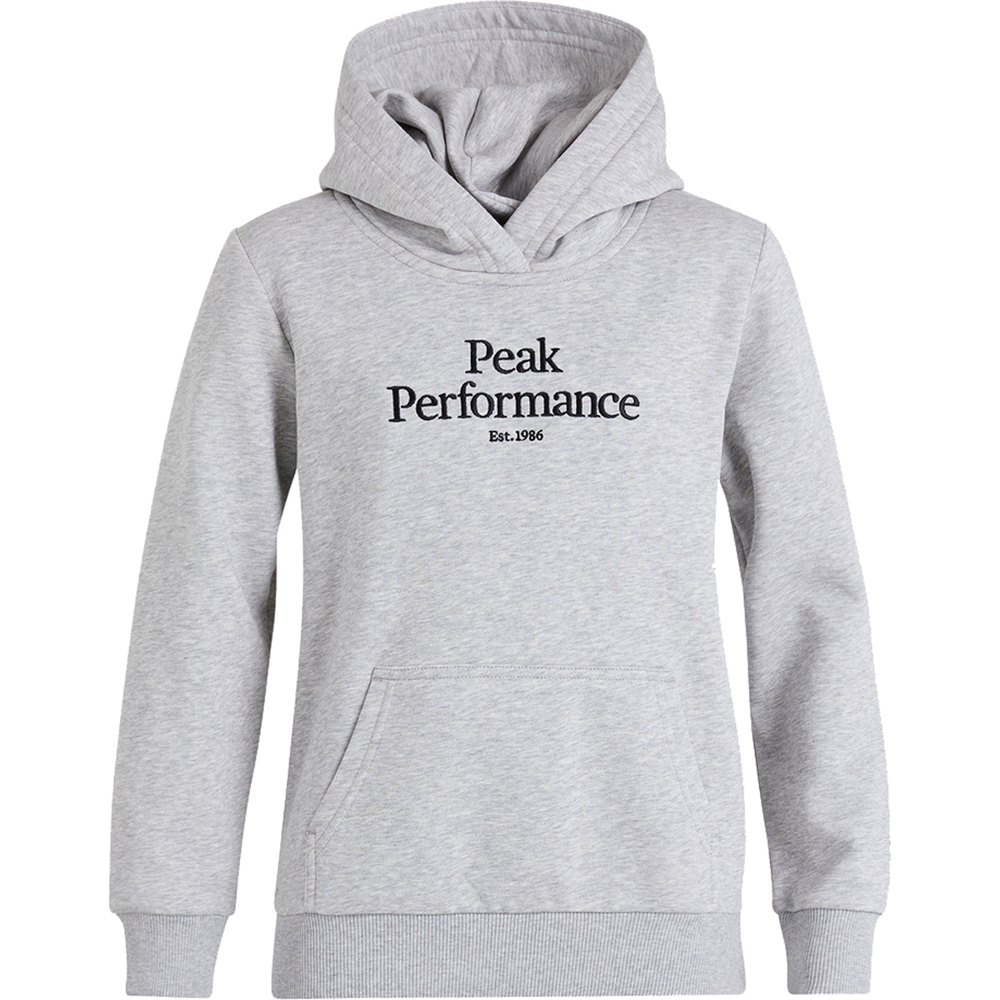 peak performance original hoodie gris 160 cm garçon