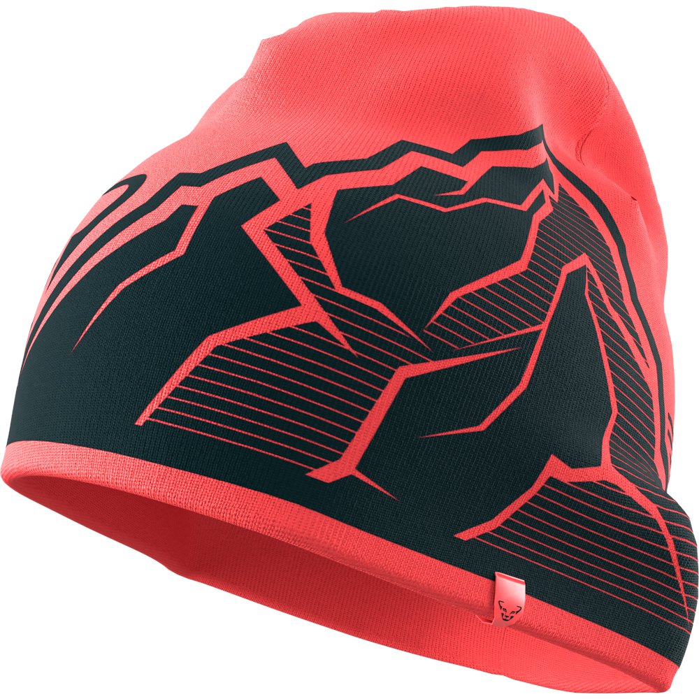 dynafit graphic beanie rouge  homme