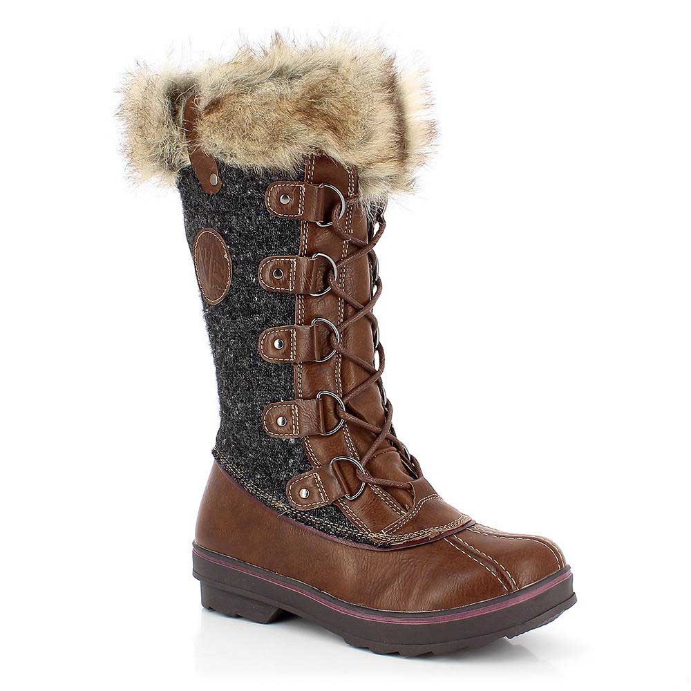 kimberfeel sissi snow boots marron eu 38 femme