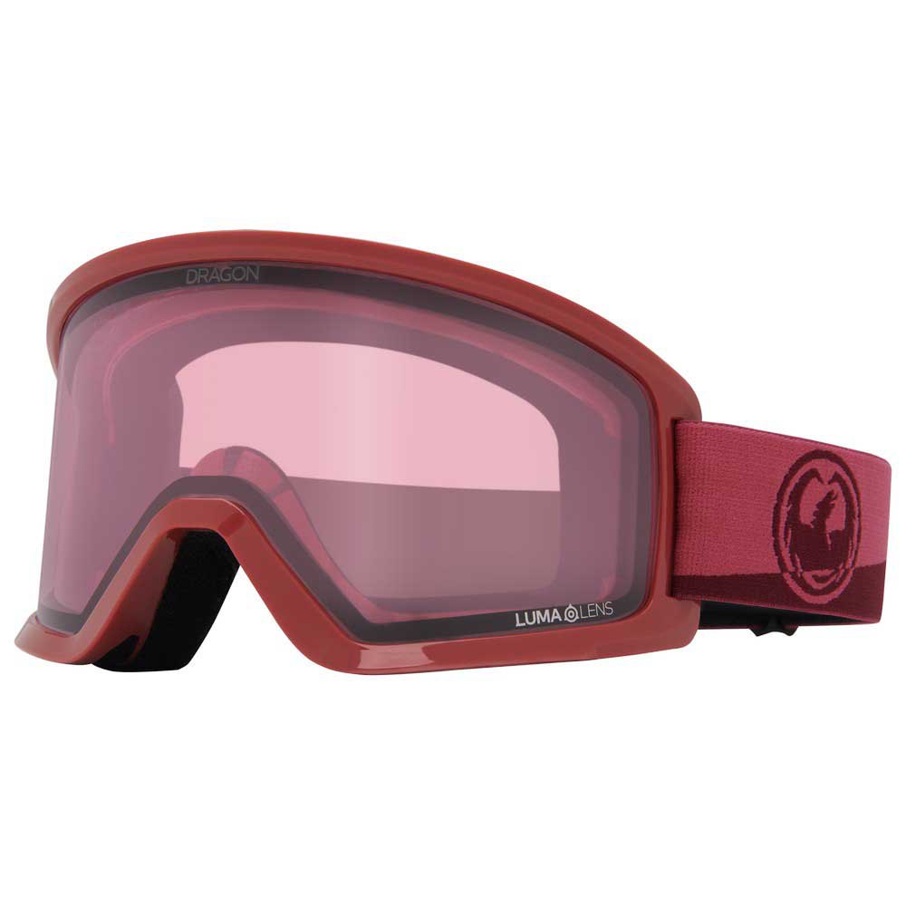 dragon alliance dr dx3 otg ski goggles rouge lumalens light rose/cat1