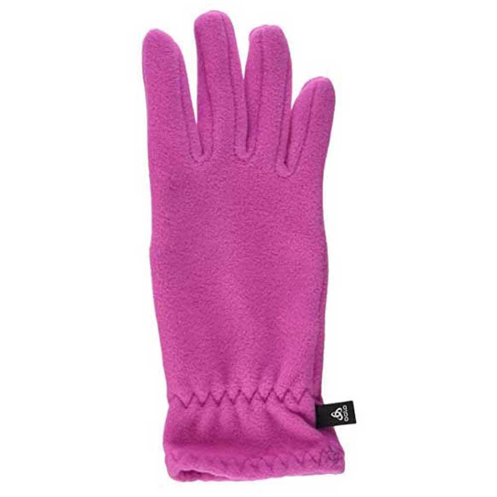 odlo microfleece gloves violet s garçon