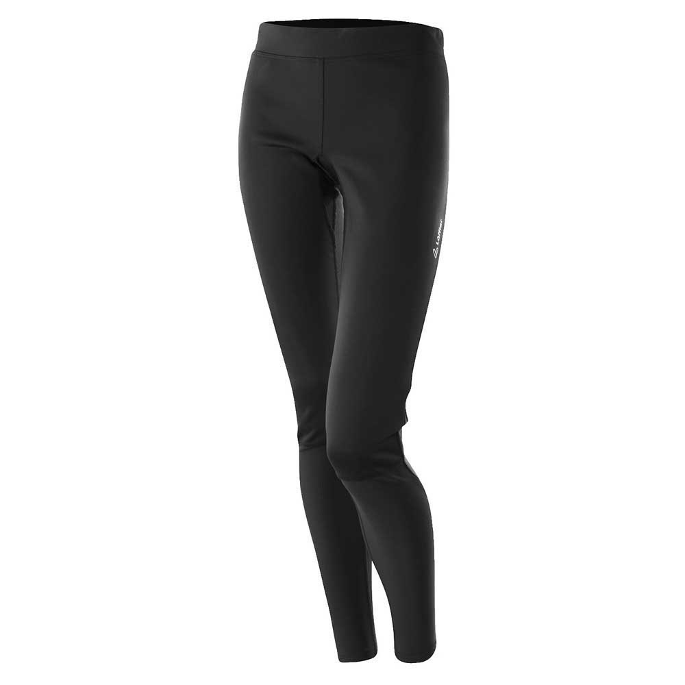 loeffler carbon ws warm leggings noir xs / regular femme