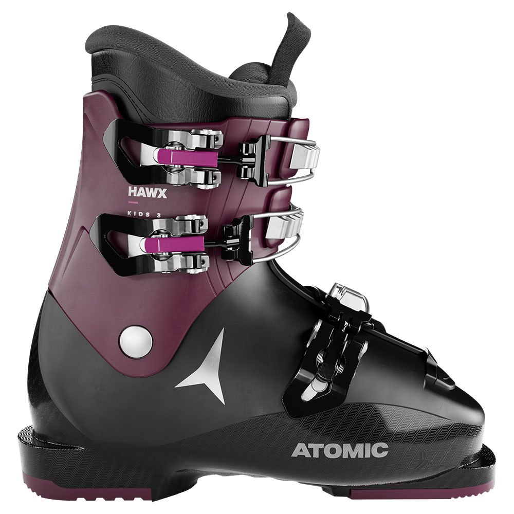 atomic hawx kids 3 alpine ski boots violet 23-23.5