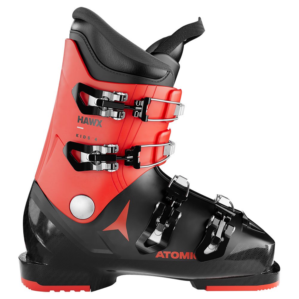 atomic hawx kids 4 alpine ski boots orange 24-24.5