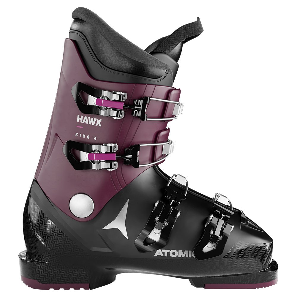 atomic hawx kids 4 alpine ski boots violet 24-24.5