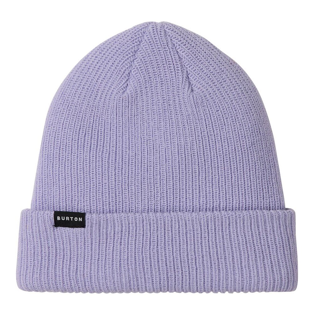 burton recycled all day beanie violet  homme