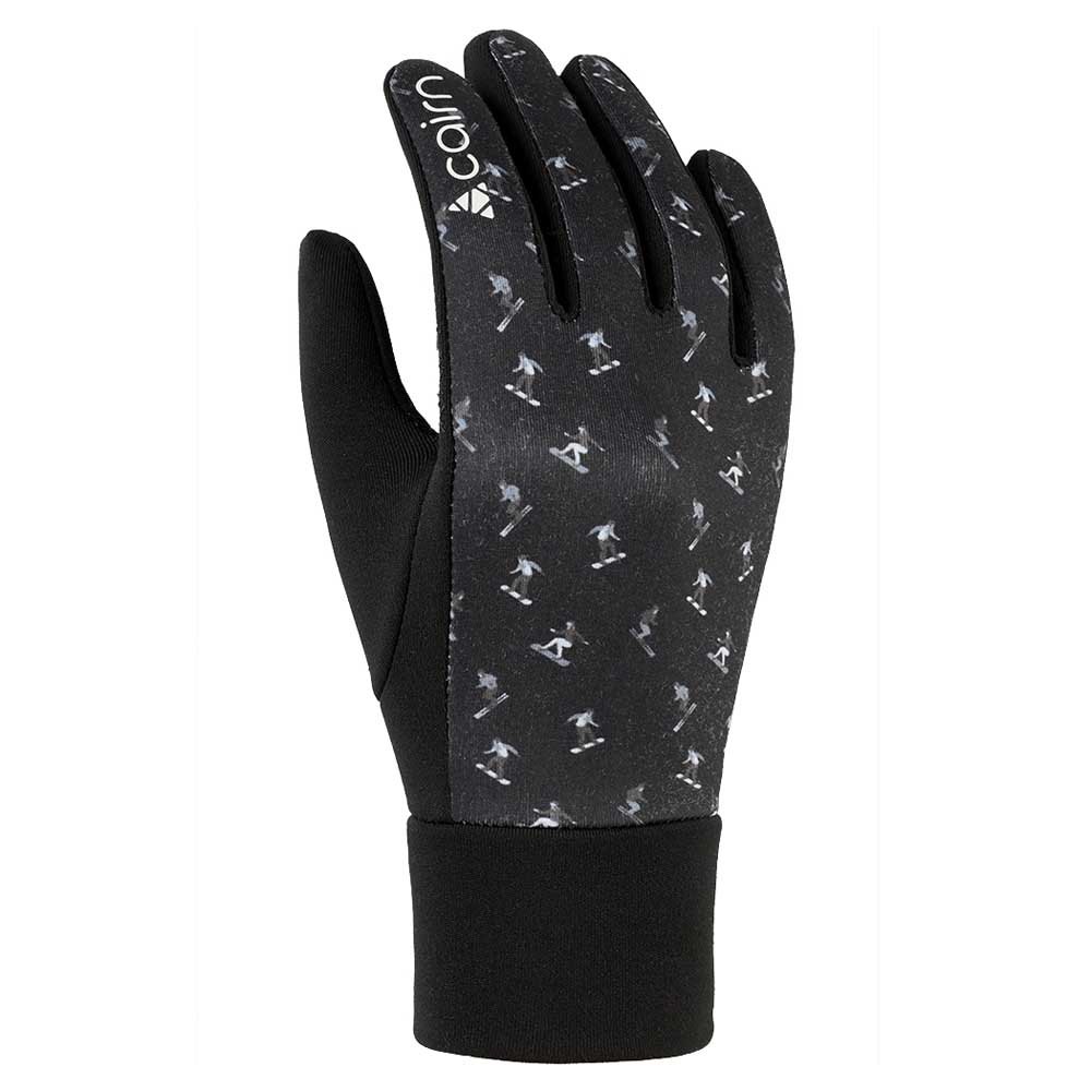 cairn warm gloves noir 8-10 years garçon