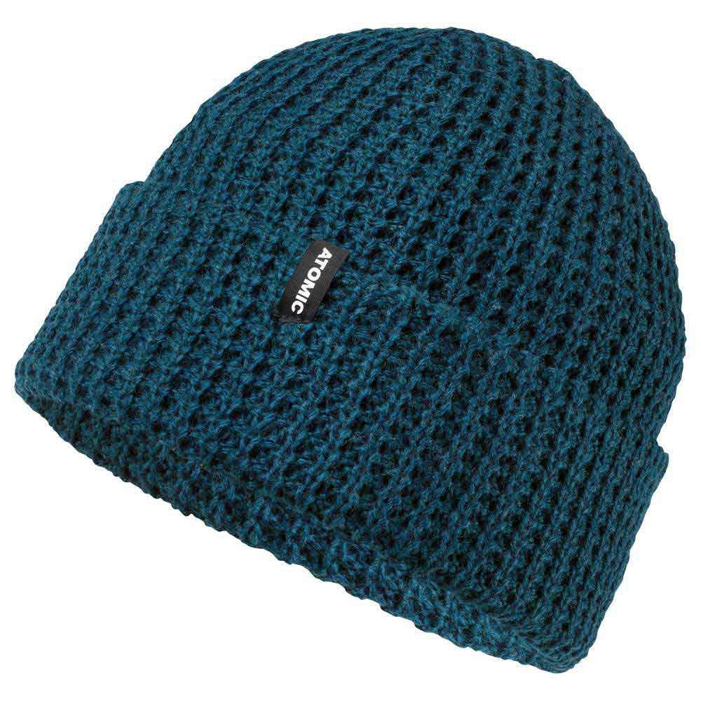 atomic alps knit beanie bleu  homme