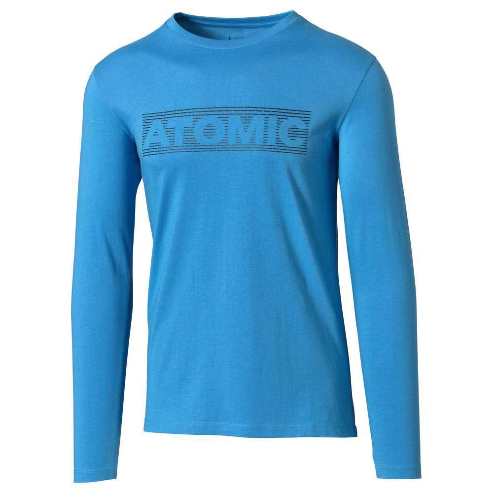 atomic alps long sleeve t-shirt bleu m homme