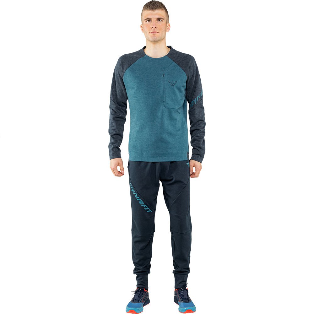dynafit 24/7 polartec® sweater bleu xl homme