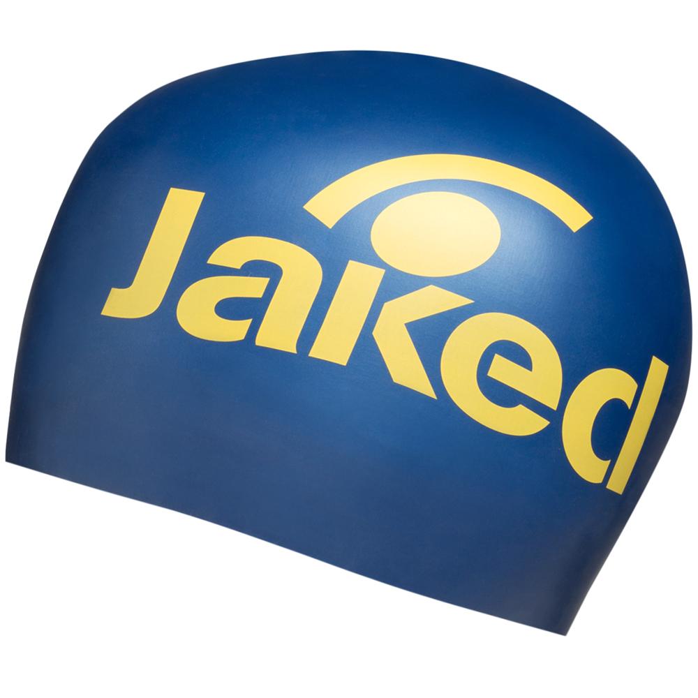 jaked elite 5 pieces swimming cap jaune,bleu