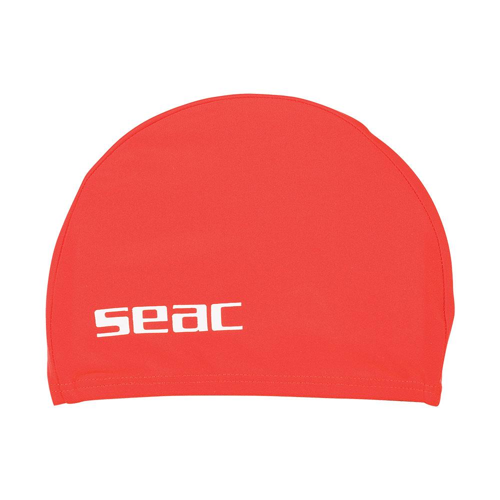 seacsub lycra junior swimming cap rouge