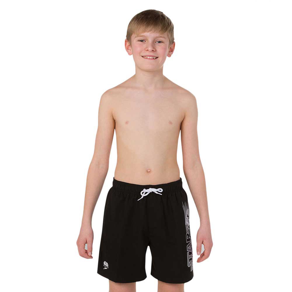 speedo star wars 15´´ swimming shorts noir 12-13 years garçon