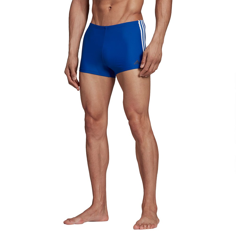 adidas infinitex fitness 3 stripes swim boxer bleu xs homme