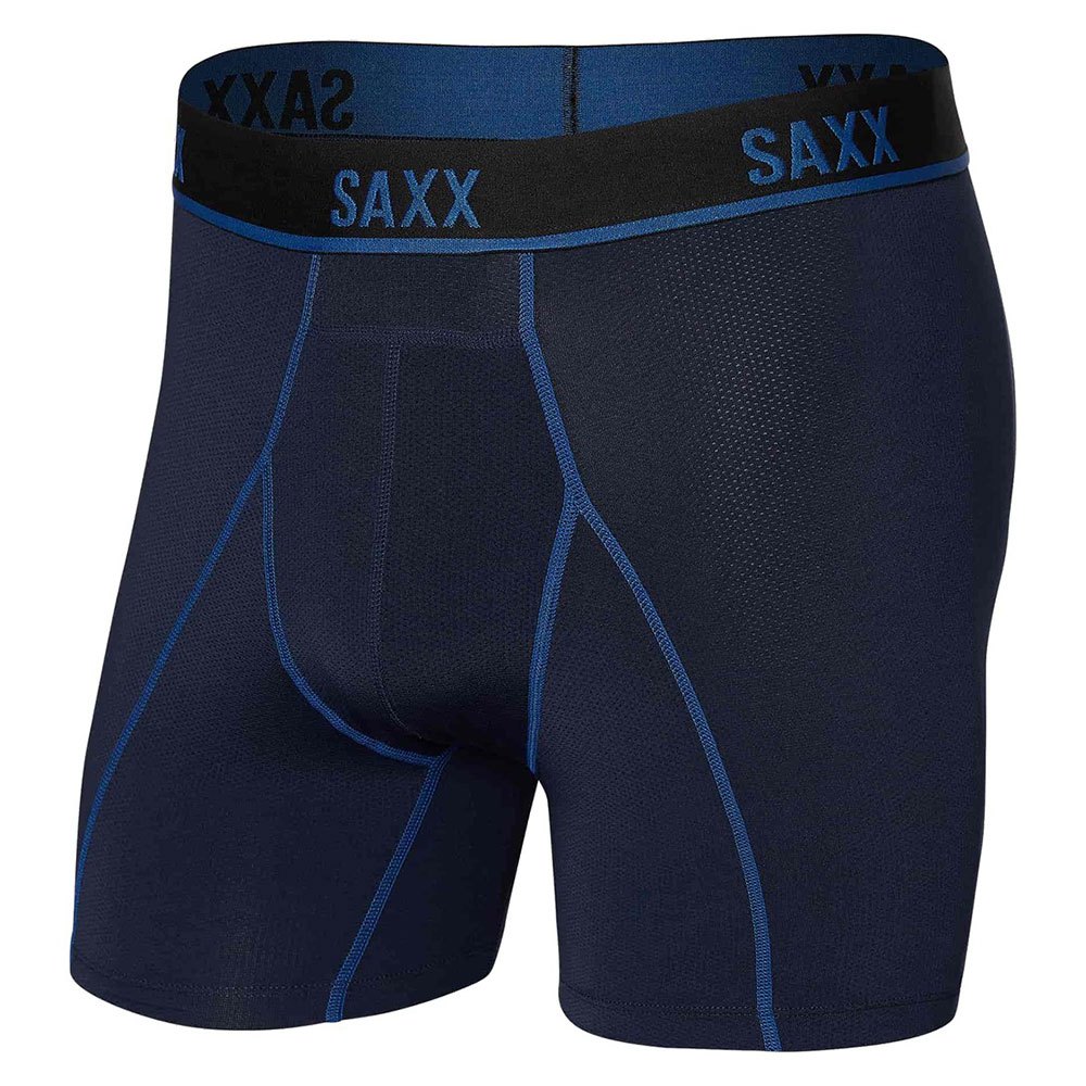 saxx underwear kinetic hd boxer bleu xs homme